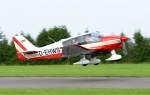 Robin DR400/180 D-EHWS, EDGM Verkehrslandeplatz Mosbach-Lohrbach (31.08.2008)