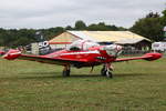 SIAI-Marchetti SF-260 ST-02 der  Red Devils , Kunstflugstaffel der Belgischen Luftwaffe beim 36. Oldtimer Fly-in Schaffen-Diest, BE, 17.08.2019