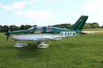 Socata TB-10 Tobago, D-EKFM, am Tag der offenen Tür in Ailertchen (EDGA) am 19.05.2018.