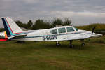 Private, G-BGON, Grumman, GA-7 Cougar, 14.09.2019, EDST, Hahnweide, Germany        