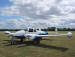 Let L-200 Morava OK-NXX auf dem Flugplatz Zwickau (EDBI) am 23.08.2026.