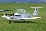 Columban MC-15 Cri-Cri, D-GKMP, kleinstes 2-motoriges Flugzeug der Welt, Wershofen 07.09.2014