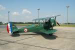 Private Stampe Vertongen SV-4C D-EJKA am 10.08.2013 auf dem Flugplatz Bautzen bei den schsischen Flugtagen