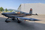 LuHu Aviation, HB-YAF, Van's Aircraft RV-14, msn: 140 489, 17.Juni 2023, LSZF Birrfeld, Switzerland.