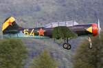 Private, HB-RCX, Yakovlev, Yak-18A, 22.08.2009, Kestenholz, Switzerland 

