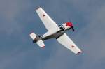 Yak-18T D-EYBH bei der Flugvorfhrung auf den schsischen Flugtagen in Bautzen am 10.08.2013