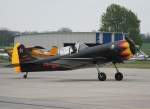 Private Yakovlev Yak-50 RA-1165K beim Flugplatzfest in Strausberg am 08.05.2010