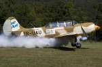 Private, YR-UAU, Yakovlev, Yak 52TW, 30.08.2009, LSPD, Dittingen, Switzerland

