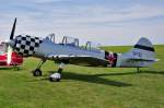 Yak 52 LY-YSS am Flugplatz Wershofen/Eifel - 02.09.2012