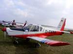 Zlin 42 D-EWNA Flugplatz Gera Zlin Treffen 27.9.2008