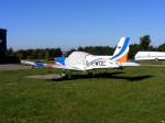 Zlin 42, D-EWOC (ex. DDR-WOC), Flugplatz Gera (EDAJ) 1.10.2011
