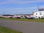 Zlinparpade beim Zlintreffen auf dem Flugplatz Gera EDAJ am 27.9.2008.