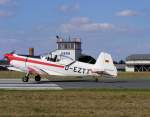 Zlin 526 AFS D-EZTT auf dem Flugplatz Gera EDAJ gelandet am 30.8.2008