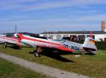 Zlin 526 AFS,D-EWQH beim Zlin Treffen auf dem Flugplatz Gera (EDAJ) am 28.9.2008