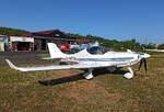 Aerospool WT 9 Dynamic, D-MFCM mit 160PS und 5 Blatt Propeller ist sie die neue Schleppmaschine des Fliegerclubs Moosburg.