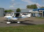 D-MPUC, Comco Ikarus C-42 Cyclone, 09.07.2011, EDLS, Stadtlohn-Vreden, Germany     
