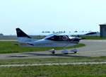 Nando Groppo G 70, D-MYGR auf dem Taxiway in Gera (EDAJ) am 8.4.2019