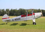 Private Platzer Kiebitz, D-MSDH, Flugplatz Bienenfarm, 09.08.2025