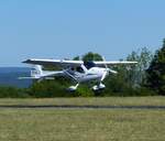 Remos GX, D-MODX, Flugplatz Hammelburg (EDFJ), 12.7.2026