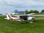 Skyranger Nynja, D-MNYA beim Schleppeinsatz in Gera (EDAJ) am 29.5.2025