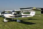 Tecnam P-92 Echo, D-MNRV am UL-Flugplatz Mggenhausen - 19.05.2013
