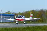 Tecnam P 96 Golf, D-MRIS, Flugplatz Gera (EDAJ), 1.5.2026