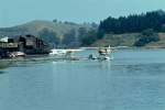 1998 stehen in Sausalito bei San Francisco diese beiden Wasserflugzeug 