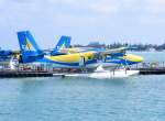 8Q-TMX, DHC-6 Twin Otter, Tran Maldivian Airways, Wasserairport Male (MLE) 10.3.2015