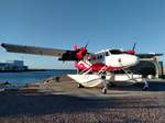 De Havilland DHC-6-300 Twin Otter, OY-NSA von Nordic Seaplanes im Hafen von Aarhus am 13.7.2017