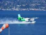 DHC-6 Twin Otter ,Westcoast Air, C-FWTE beim Start n Vancouver (CXH) 13.9.2013