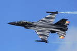 Belgian Air Force, FA-101, General Dynamics F-16A Fighting Falcon als Solo Display Jet 'Dark Falcon'.