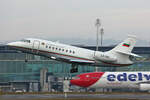 Bulgarian Air Force, LZ-001, Dassault Falcon 2000EX, msn: 123, 22.Januar 2026, ZRH Zürich, Switzerland.