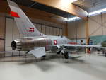 North American Aviation F-100D Super Sabre, Pratt & Whitney J57-P-21 A Triebwerk,  Kennung G183, Luftfahrtmuseum Stavning (26.07.2019)  
