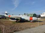Musee Avions de Chasse Montelimar, Gloster Meteor NF11, Rolls Royce Dervend Triebwerke (22.09.2017)