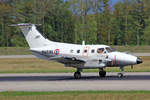 France Marine, 71, Embraer EMB 121 Xingu AA, msn: 121-071, 03.September 2018, BSL Basel-Mülhausen, Switzerland.