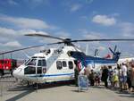 Eurocopter AS-532 Cougar MKII 82+03 steht am 22.06.19 in Erfurt zur Besichtigung bereit