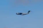 Airbus A 400 der Luftwaffe 54+16 über der Ostsee vor Rügen.