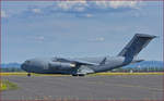 NATO HAW, SAC PAPA 03; Boeing C-17; Maribor Flughafen MBX: 13.6.2020