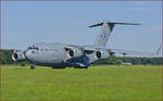 NATO HAW, SAC PAPA 01; Boeing C-17; Maribor Flughafen MBX; 26.6.2020