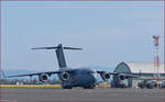 NATO HAW, SAC PAPA 01; Boeing C-17; Maribor Flughafen MBX; 26.6.2020