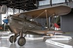 Koninklijke Luchtmacht, C.319, Curtiss Aeroplane Comp., P-6E Hawk (Replica), 01.03.2016, NMM Nationaal Militair Museum (UTC-EHSB), Soesterberg, Niederlande