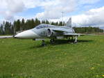 Saab JA 37 Viggen Kenn-Nr. 4/04 im Teknikland Östersund, Schweden (18.06.2017)
