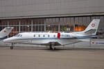 Swiss Air Force, Cessna 560XL Excel, T-784, msn: 560-5269, 27.Oktober 2007, ZRH Zürich, Switzerland.