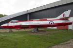 Royal Air Force, WV-395, Hawker, Hunter Mk-4, 09.05.2014, Avidrome (EHLE-LEY), Lelystad, Niederlande 