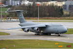 USAF United States Air Force Lockheed C-5M Super Galaxy (L-500) 84-0061, cn: 500-0085,
Zürich-Kloten Airport, 21.01.2018.
