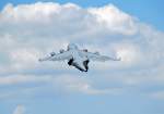 Boeing C-17 Globemaster III, USAF 55142 beim Steilstart in Oshkosh - 29.07.2007
