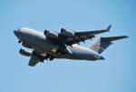 Boeing C-17 Globemaster III, USAF 55142 im Anflug auf Oshkosh - 29.07.2007