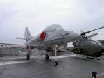 McDonnell Douglas A4 Skyhawk, aufgenommen auf dem Flugzeugtrger 
USS Lexington am 18.03.2007