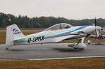 Fireflies Aerobatic Display Team, Reg: G-SPRX, Vans RV-4. Kleine Brogel Airbase (BE), 10.09.2022