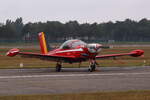 Belgian Air Force, Red Devils Demo Team, Reg: ST-25, SIAI-Marchetti SF260M.
